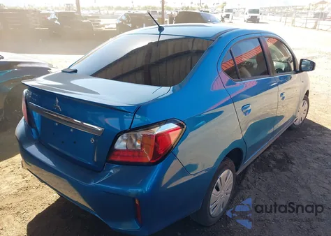 2024 Mitsubishi Mirage G4 Es из США, поврежденный, VIN ML32FUFJ3RHF16078